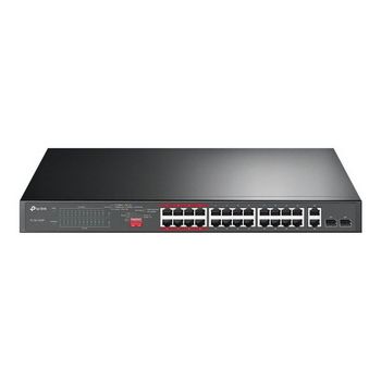 TP-Link TL-SL1226P - switch - 26 ports - unmanaged - rack-mountable
 - TL-SL1226P