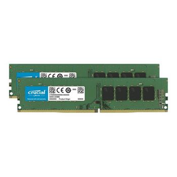 Crucial RAM - 16 GB (2 x 8 GB Kit) - DDR4 3200 DIMM CL22
 - CT2K8G4DFRA32A