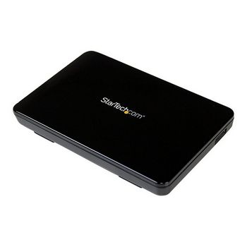 StarTech.com 2.5in USB 3.0 External SATA III SSD Hard Drive Enclosure with UASP - Portable External USB HDD with Tool-less Installation (S2510BPU33) - storage enclosure - SATA 6Gb/ - S2510BPU33