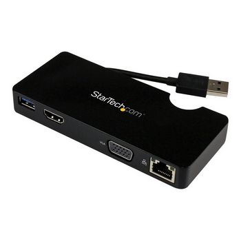 StarTech.com notebook mini docking station Universal USB 3.0
 - USB3SMDOCKHV