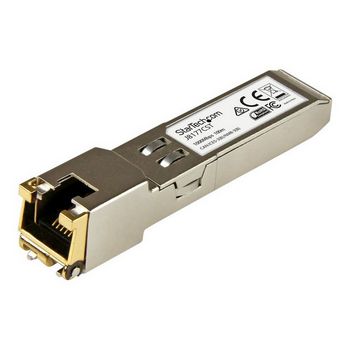 StarTech.com HPE J8177C Compatible SFP Module - 1000BASE-T - 1GE Gigabit Ethernet SFP SFP to RJ45 Cat6/Cat5e - 100m - SFP (mini-GBIC) transceiver module - GigE
 - J8177CST