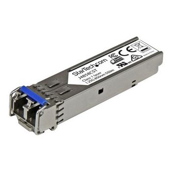 StarTech.com HPE J4858C Compatible SFP Module - 1000BASE-SX - 1GE Gigabit Ethernet SFP 1GbE Multi Mode (MMF) Fiber Optic Transceiver 550m - SFP (mini-GBIC) transceiver module - Gig - J4858CST