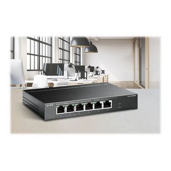TP-Link TL-SF1006P - V1 - switch - 6 ports - unmanaged
 - SF1006P