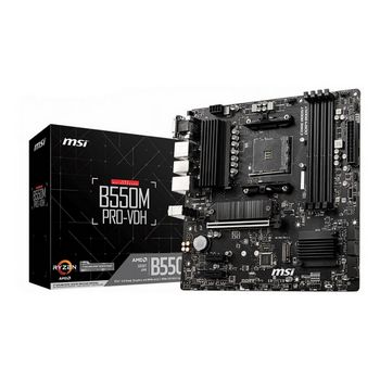 MSI B550M PRO-VDH - motherboard - micro ATX - Socket AM4 - AMD B550
 - 7C95-017R