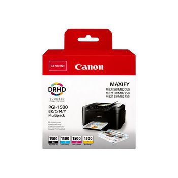Canon ink tank PGI-1500 BK/C/M/Y - 4-pack - Black / Yellow / Cyan / Magenta
 - 9218B005