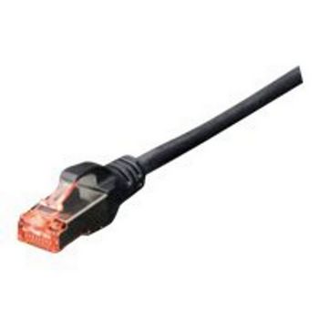 DIGITUS Premium - patch cable - 2 m - black
 - DK-1644-020/BL