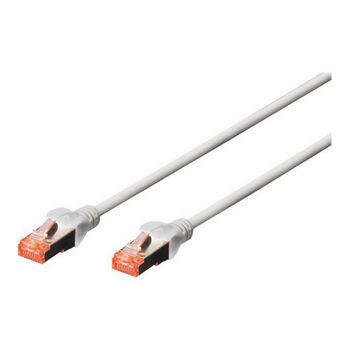 DIGITUS patch cable - 25 cm - gray
 - DK-1644-0025
