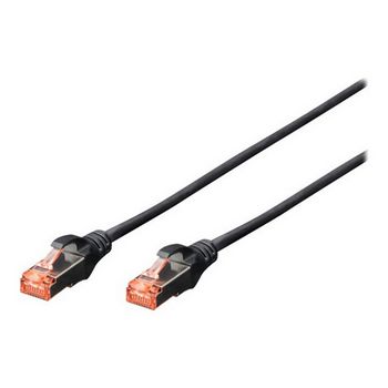 DIGITUS Professional patch cable - 25 cm - black
 - DK-1644-0025-BL-10