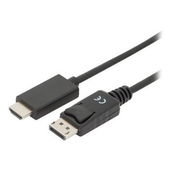 DIGITUS DisplayPort adapter cable - DP male/HDMI type-A male - 2 m
 - AK-340303-020-S