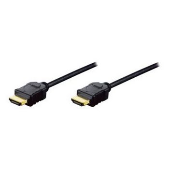 DIGITUS HDMI High Speed with Ethernet Connecting Cable - HDMI Type-A Male/HDMI Type-A Male - 2 m
 - AK-330114-020-S