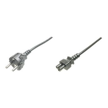 DIGITUS German power cable - CEE 7/7 (Type-F) (CEE 7/7) male/IEC C5 female - 1.8 m
 - AK-440103-018-S