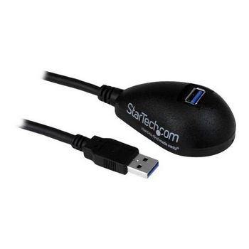 StarTech.com 5ft SuperSpeed USB 3.0 Extension Cable for Desktop - STP - USB-A Male to USB-A Female Cable for Computer - Black (USB3SEXT5DKB) - USB extension cable - USB Type A to U - USB3SEXT5DKB