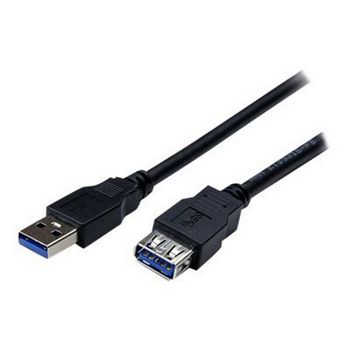 StarTech.com 2m Black SuperSpeed USB 3.0 Extension Cable A to A - Male to Female USB 3.0 Extender Cable - USB 3.0 Extension Cord - 2 meter (USB3SEXT2MBK) - USB extension cable - US - USB3SEXT2MBK