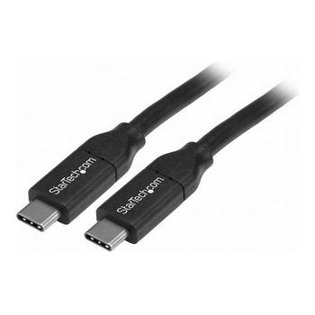 StarTech.com 4m USB C Cable w/ PD - 13ft USB Type C Cable - 5A Power Delivery - USB 2.0 USB-IF Certified - USB 2.0 Type-C Cable - 100W/5A (USB2C5C4M) - USB-C cable - 4 m
 - USB2C5C4M
