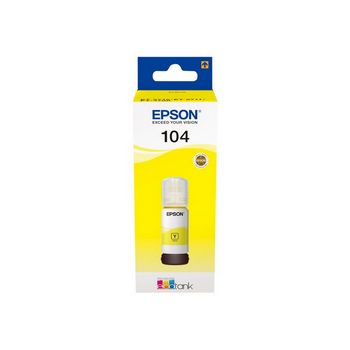 Epson Ink Bottle EcoTank 104 - Yellow
 - C13T00P440