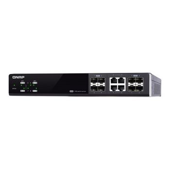 QNAP QSW-M804-4C - switch - 8 ports - managed - rack-mountable
 - QSW-M804-4C