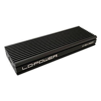 LC Power LC-M2-C-MULTI - storage enclosure - M.2 NVMe Card - USB 3.2 (Gen 2)
 - LC-M2-C-MULTI