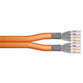 DIGITUS CAT 7 S-FTP installation cable - 500 m - orange
 - DK-1743-VH-D-5