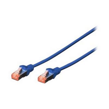 DIGITUS patch cable - 10 m - blue, RAL 5017
 - DK-1644-100/B