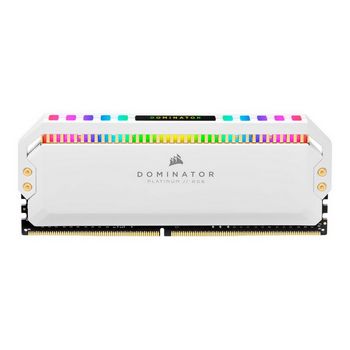 CORSAIR Dominator Platinum RGB - DDR4 - kit - 32 GB: 2 x 16 GB - DIMM 288-pin - 3200 MHz / PC4-25600 - unbuffered
 - CMT32GX4M2E3200C16W
