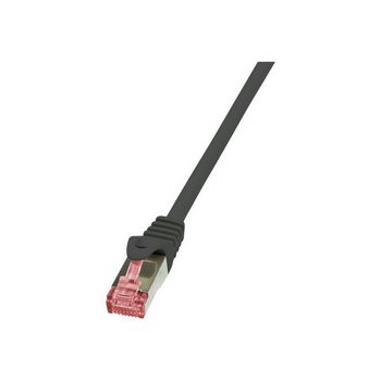 LogiLink PrimeLine - patch cable - 50 cm - black
 - CQ2023S