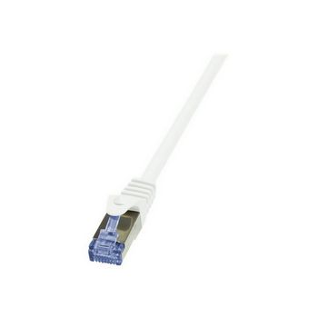 LogiLink PrimeLine - patch cable - 50 cm - white
 - CQ3021S