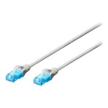 DIGITUS Ecoline patch cable - 1 m - gray
 - DK-1512-010