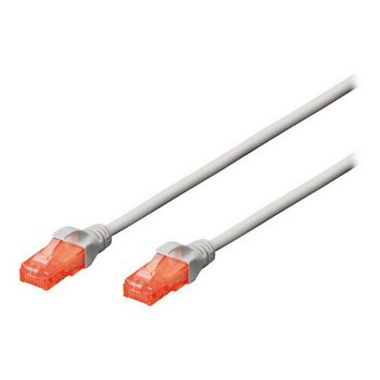 DIGITUS Professional patch cable - 50 cm - gray
 - DK-1612-005