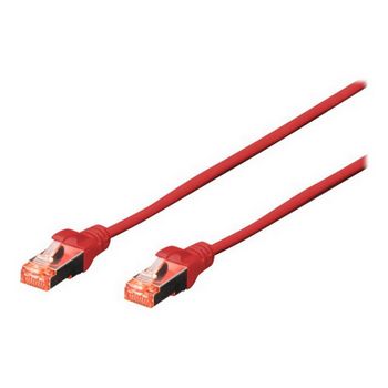 DIGITUS Professional patch cable - 3 m - red
 - DK-1644-030-R-10