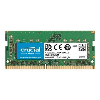 Crucial - DDR4 - module - 32 GB - SO-DIMM 260-pin - 2666 MHz / PC4-21300 - unbuffered
 - CT32G4S266M