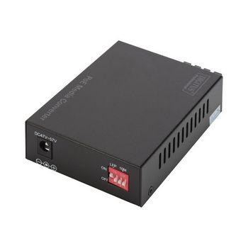 DIGITUS Professional DN-82160 - fiber media converter - 10Mb LAN, 100Mb LAN, 1GbE
 - DN-82160