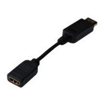 DIGITUS video adapter - DisplayPort / HDMI - 15 cm
 - DB-340400-001-S