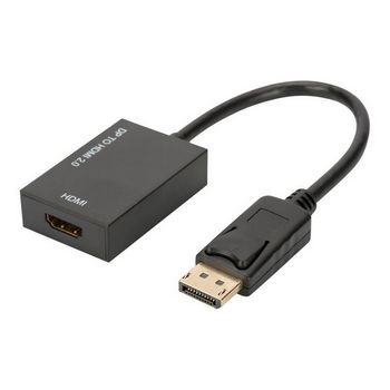 DIGITUS Video Converter DisplayPort to HDMI - 0.2 m
 - AK-340415-002-S