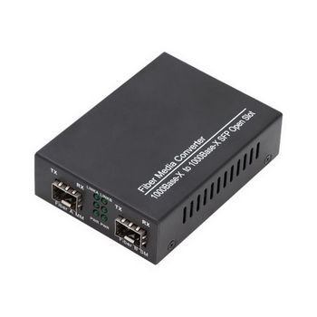 DIGITUS Professional DN-82133 - media converter - 100Mb LAN, 1GbE
 - DN-82133