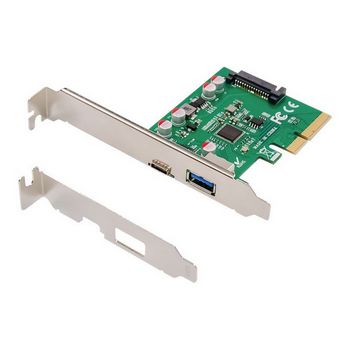 DIGITUS DS-30225 - USB adapter - PCIe 2.0 x4 - USB-C 3.1 x 1 + USB 3.1 Gen 2 x 1
 - DS-30225