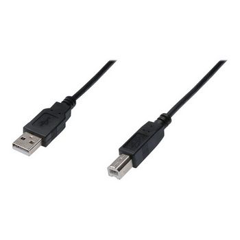 DIGITUS USB 2.0 connection cable - USB-A/USB-B - 1.8 m
 - AK-300102-018-S