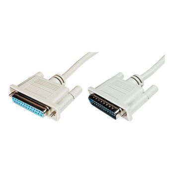 DIGITUS Data transfer extension cable - DSUB (25-pin) male/DSUB (25-pin) female - 3 m
 - AK-610201-030-E