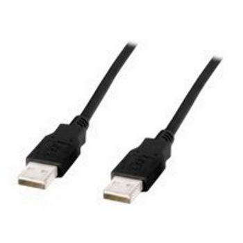 DIGITUS USB 2.0 connection cable - USB Type-A (male)/USB Type-A (male) - 1 m
 - AK-300101-010-S