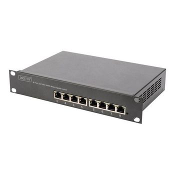DIGITUS DN-95331 - switch - 8 ports - managed - rack-mountable
 - DN-95331