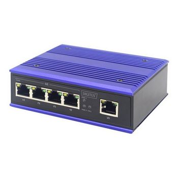 DIGITUS Professional DN-651118 Industrial - switch - 5 ports - unmanaged
 - DN-651118