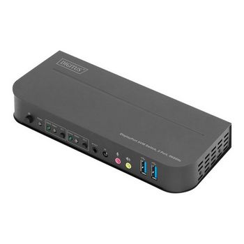 DIGITUS DS-12850 - KVM / audio / USB switch - 2 ports
 - DS-12850