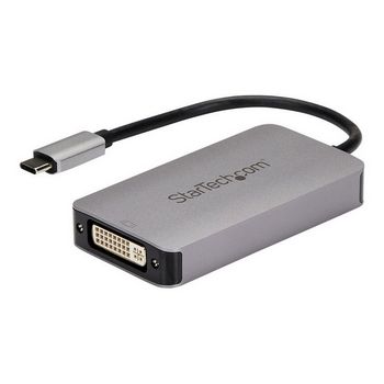 StarTech.com USB 3.1 Type-C to Dual Link DVI-I Adapter - Digital Only - 2560 x 1600 - Active USB-C to DVI Video Adapter Converter (CDP2DVIDP) - video adapter - 24 pin USB-C to DVI- - CDP2DVIDP
