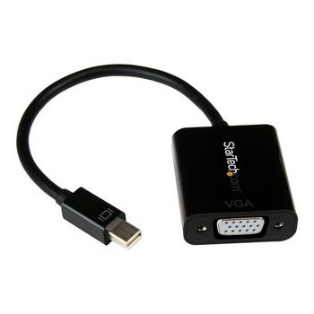 StarTech.com Mini DisplayPort to VGA Adapter - DisplayPort 1.2 - 1080p - Thunderbolt to VGA Monitor Adapter - Mini DP to VGA (MDP2VGA2) - DisplayPort / VGA adapter - Mini DisplayPo - MDP2VGA2