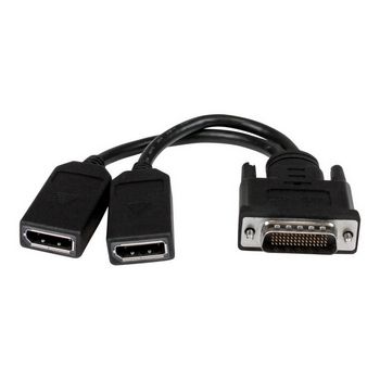 StarTech.com DMS-59 to DisplayPort - 8in - DMS 59 to 2x DP - Y Cable - DMS-59 Adapter - DisplayPort Splitter Cable - LFH Cable (DMSDPDP1) - display splitter - 20.3 cm
 - DMSDPDP1