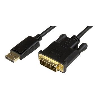 StarTech.com DisplayPort to DVI Converter Cable - DP to DVI Adapter - 3ft - 1920x1200 (DP2DVI2MM3) - display cable - 91.4 cm
 - DP2DVI2MM3