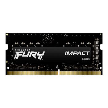 Kingston FURY Impact - DDR4 - module - 8 GB - SO-DIMM 260-pin - 2666 MHz / PC4-21300 - unbuffered
 - KF426S15IB/8