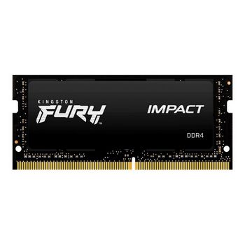 Kingston FURY Impact - DDR4 - module - 16 GB - SO-DIMM 260-pin - 2666 MHz / PC4-21300 - unbuffered
 - KF426S15IB1/16