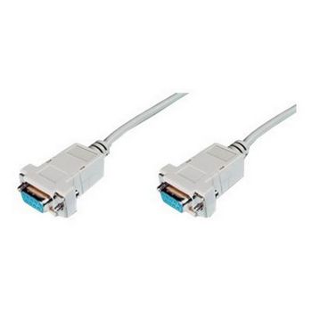 DIGITUS Null modem connection cable - DSUB (9-pin)/ DSUB (9-pin) - 1.8 m
 - AK-610100-018-E
