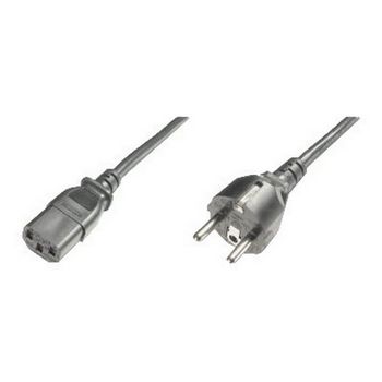 DIGITUS Power cable - CEE 7/7 (Type-F)(CEE 7/7) male/IEC C13 female - 1.2 m
 - AK-440110-012-S