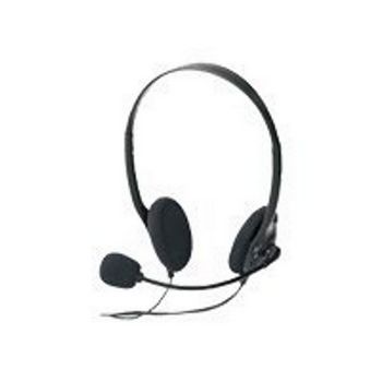 Ednet On Ear Stereo Headset with Volume Control 83022
 - 83022
